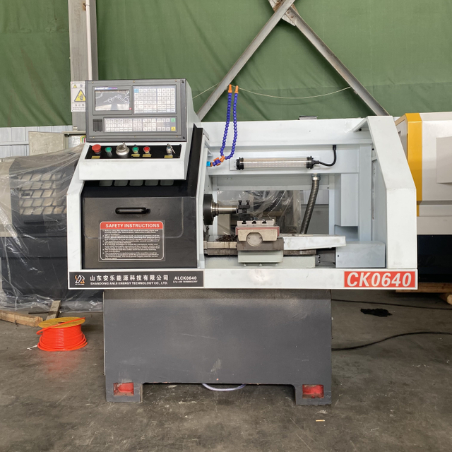 CK0640 CNC تحول آلة مسطحة السرير مخرطة CNC