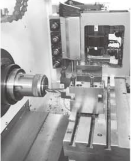 H32i سرير مسطح مخرطة CNC