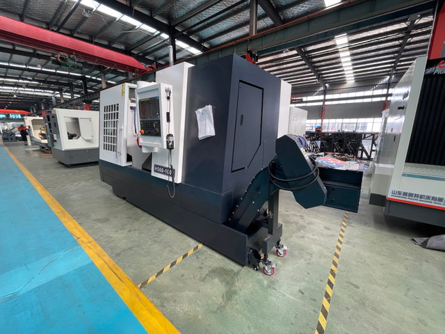 البرمجة التلقائية آلة الخيط الأفقي مخرطة التحكم العددي