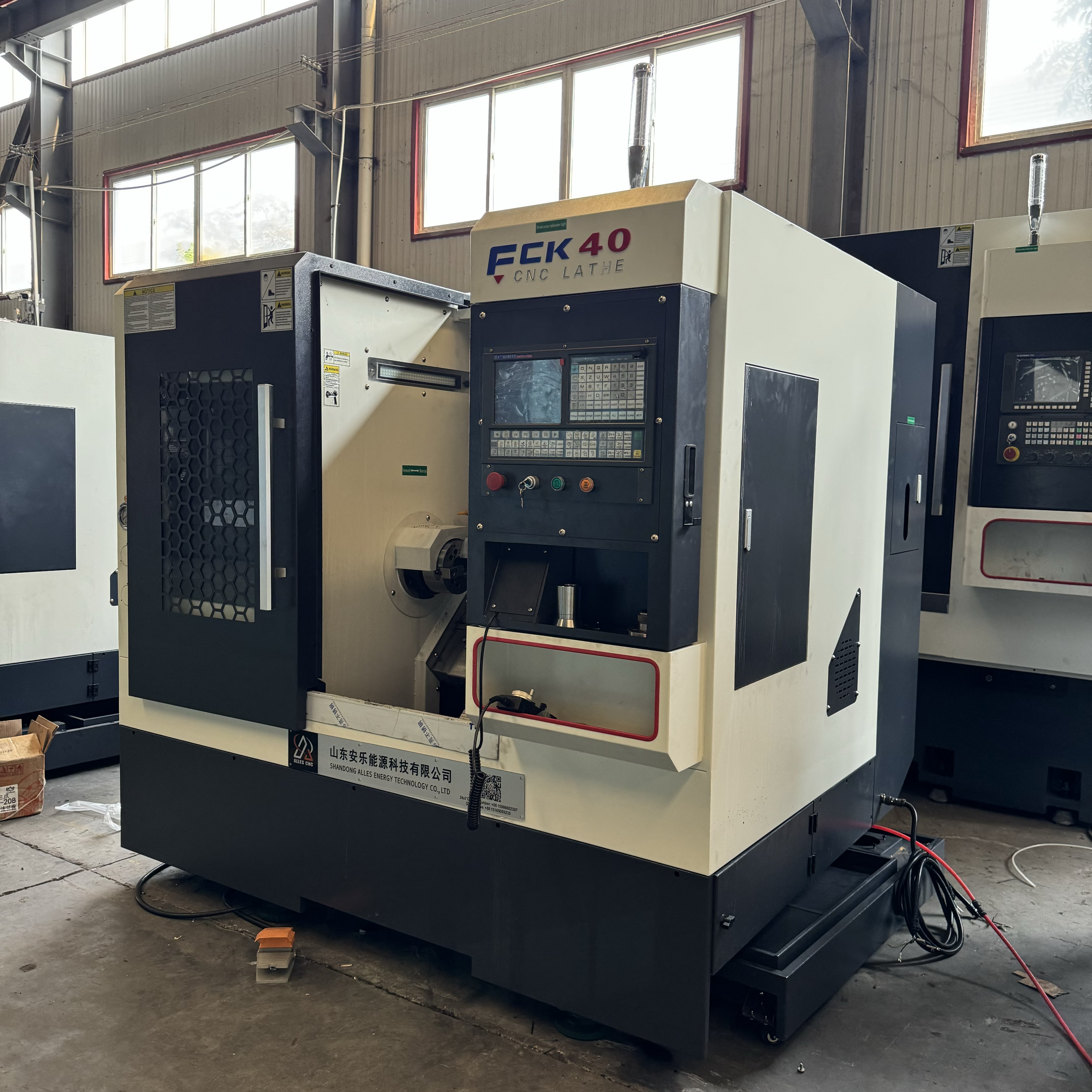 تصدير مخرطة CNC ALFCK40 إلى روسيا: تعزيز التنمية الصناعية بدقة عالية وتنوع7