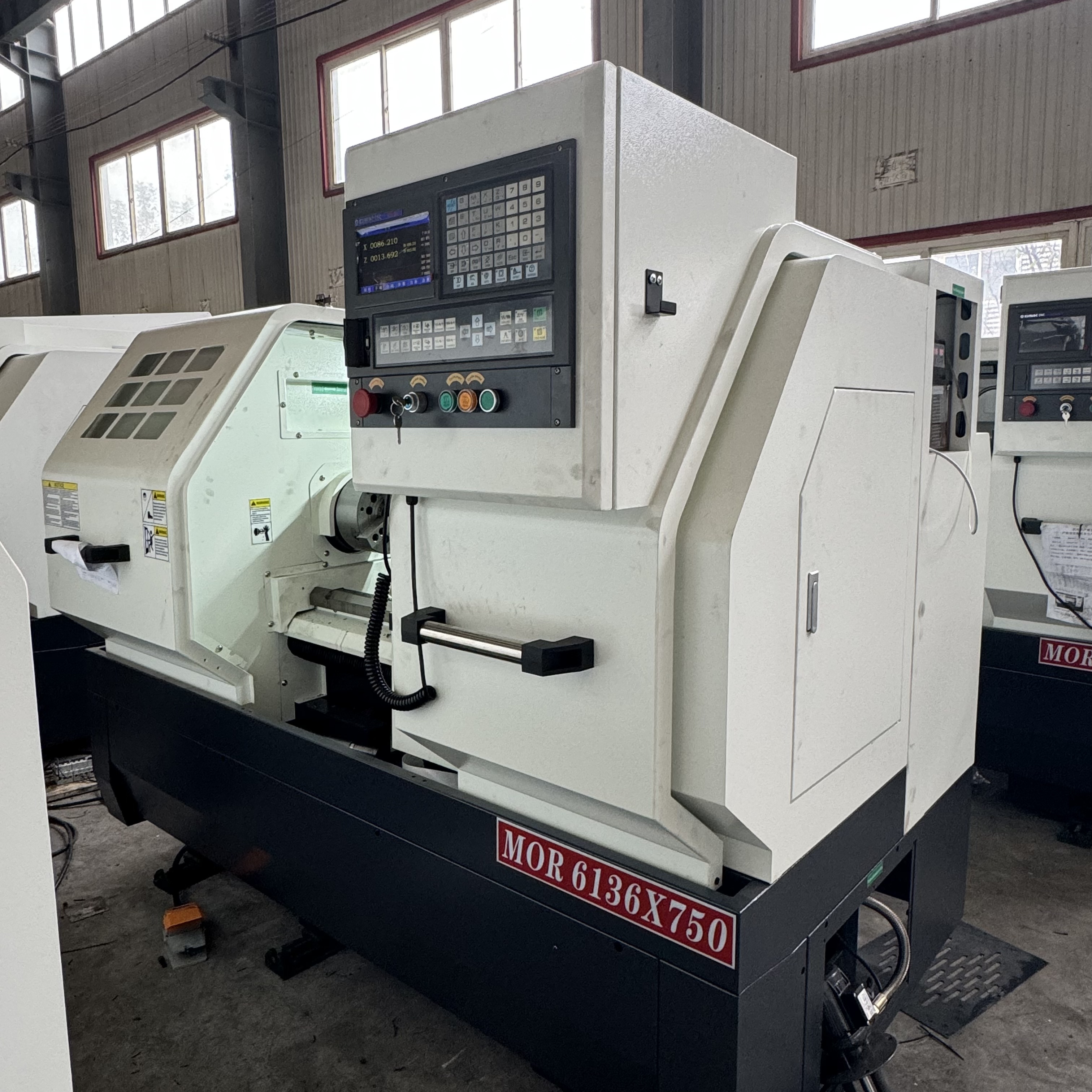 تم الانتهاء من فحص مخرطة CNC ALCK6136X750 وشحنها إلى إسرائيل