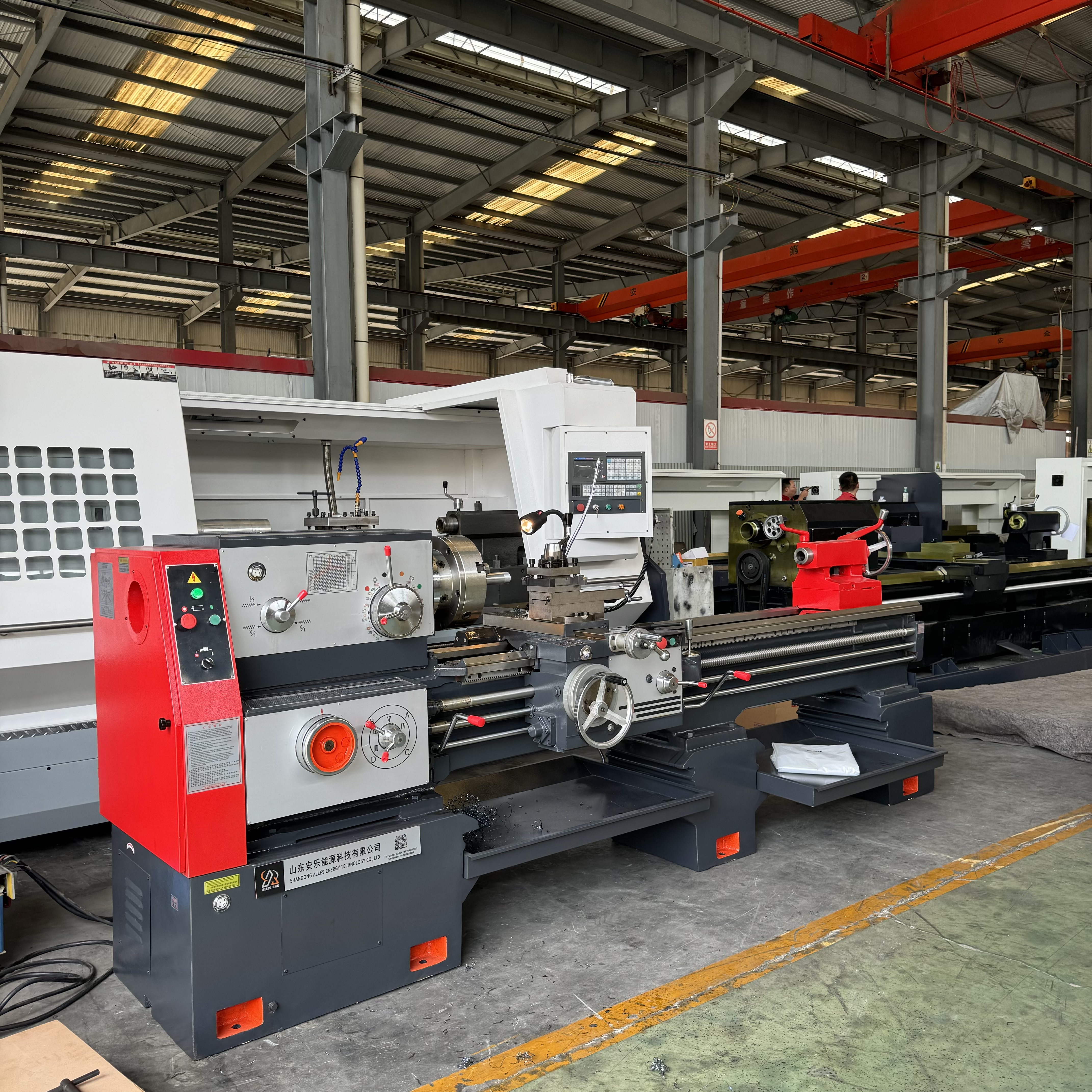 سيتم شحن ماكينة فحص المخرطة ALCA6150-2000 إلى البرازيل