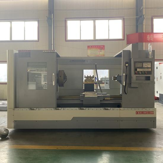 ALCK61100X1500 مخرطة CNC المستخدمة في صناعة المعادن الحديد والصلب
