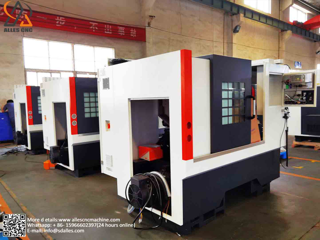 التصنيع في الفولاذ المقاوم للصدأ على مخرطة CNC ذات السرير المائل