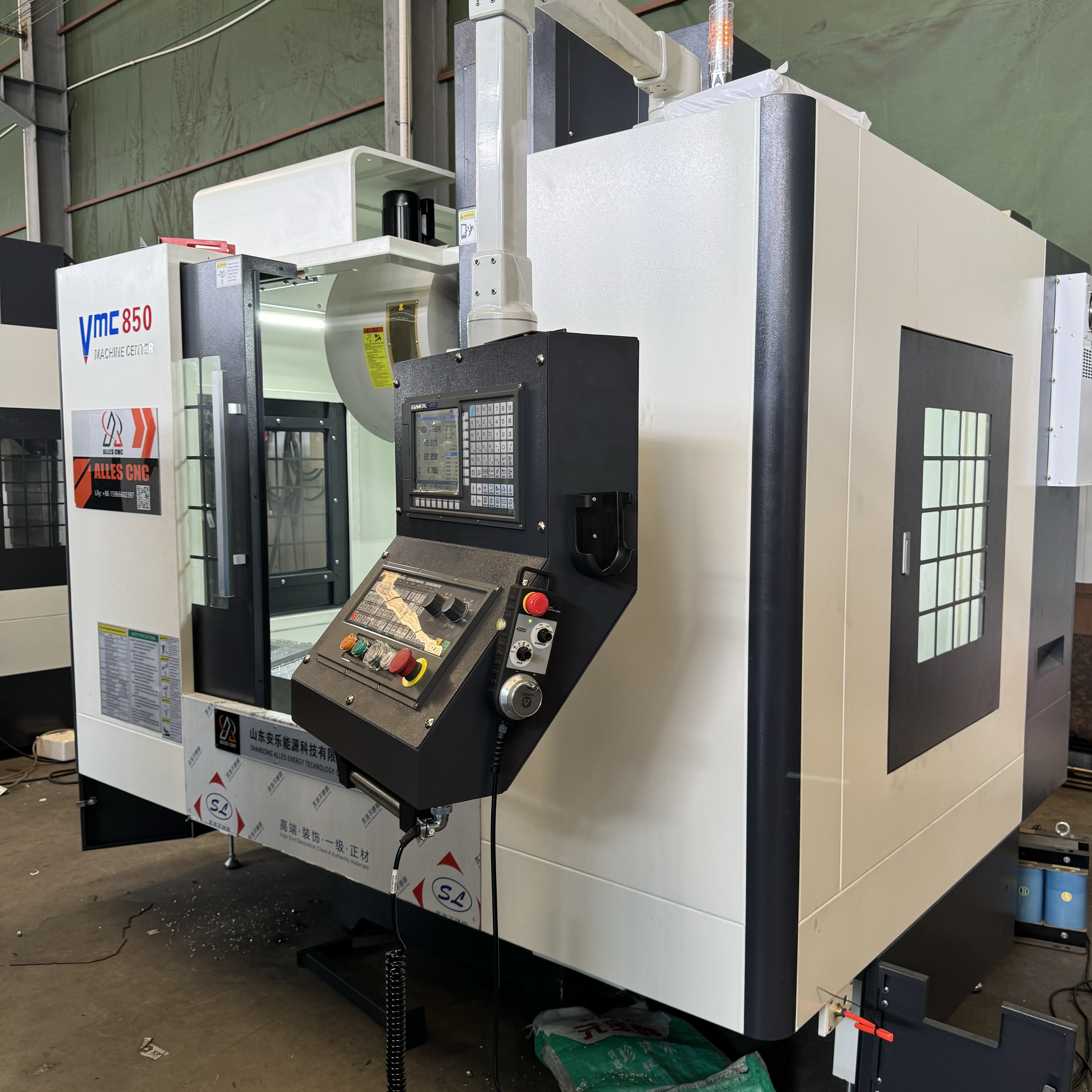 مركز Alvmc850 الصيني الصيني الرأسي شحنه بنجاح إلى المكسيك